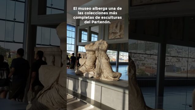 🛕¡No creerás lo que hay dentro del Museo de la Acrópolis! 😱🏛️ #travel #turism #viajes