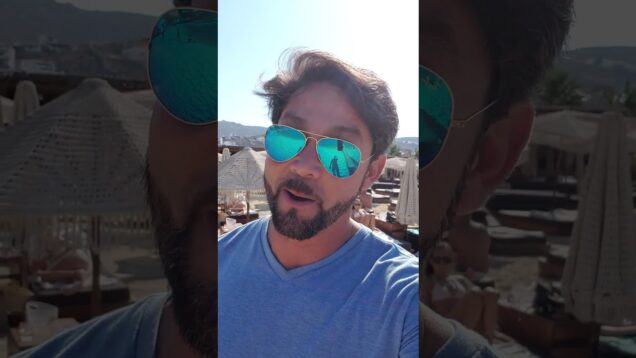 Esto NO es un reel… es Mykonos desde otro nivel 🚁#Mykonos #Principote #greece #travel #summer