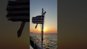 Mykonos de día a noche: el sunset MÁS viral que vas a ver🌅 #mykonos #travel #greece #grecia #viajes